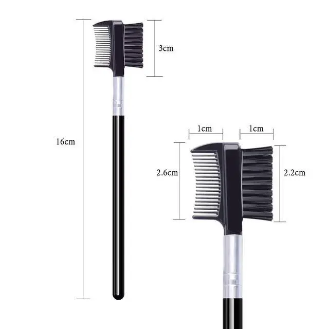 Alt view image 3 of 5 - Eyelash Comb and Eyebrow brush, Eyelash Brush Comb Set (1PCS)