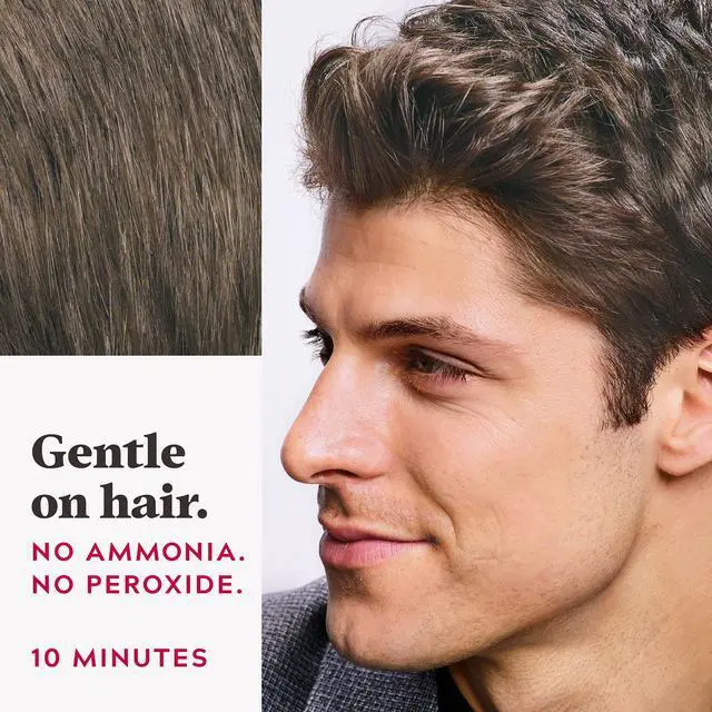Alt view image 4 of 6 - Easy Comb-In Color, No-Mix, Medium Brown A-35 (1 Pack) | Easy Comb-In Color medium brown patented no-mix formula instantly combs away gray. Targeted gray coverage. Easy application.
