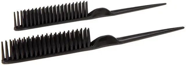 Main image of 3 Row Styling Comb For Detangling, Defining And Separating Curls (Black)