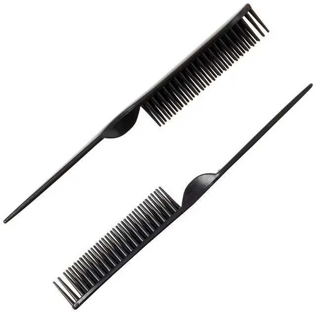 Alt view image 3 of 4 - 3 Row Styling Comb For Detangling, Defining And Separating Curls (Black)
