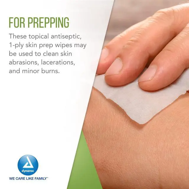 Alt view image 6 of 7 - Alcohol Prep Pads, Medical-Grade and Non-Woven Prep Pads, Saturated with 70% Isopropyl Alcohol, Rapid-Acting Antiseptic Wipes, 1-Ply, Medium, 2 Boxes of 200 Alcohol Prep Pads