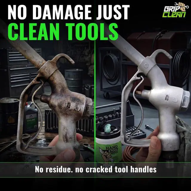 Alt view image 7 of 7 - Heavy Duty Hand Cleaning Wipes, Waterless Hand Cleaner For Mechanics, 30 Ct | Dual Sided Citrus Shop Wipes, Grease, Oil, Paint & Adhesive Remover For Hands & Tools, Garage, Vehicles & Job Sites