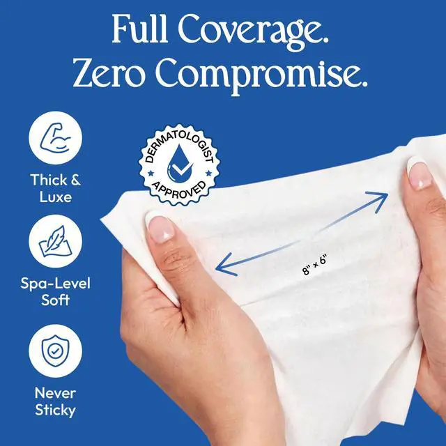 Alt view image 4 of 6 - Mini Water Wipes - Fragrance Free - 72 Count Travel Size Pack | 99.5% Purified Water Wet Wipes for Adults & Kids - Plant-Based & Biodegradable - Small Packs for Bags, Purses and Pockets