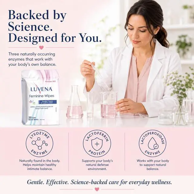Alt view image 6 of 7 - Soft Feminine Wipes for Women Cucumber Scented 25 Count Pack of 1 | Hypoallergenic gentle cleansing formula with aloe vera and natural enzymes, dermatologist tested, paraben free care