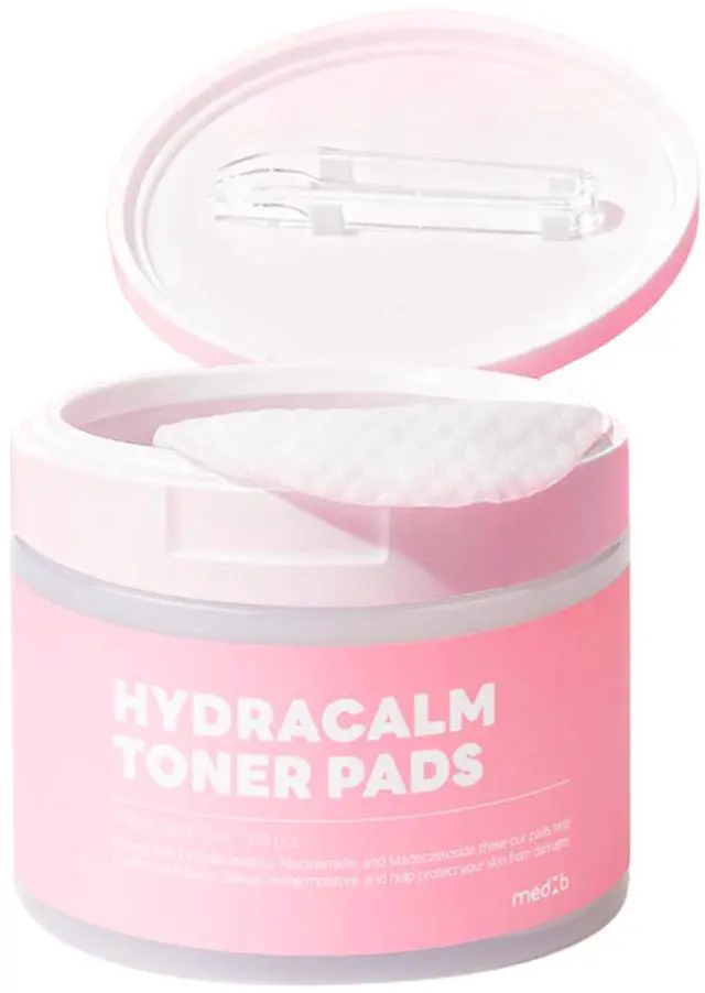 Main image of Toner Pads - 60 Counts Exfoliating Face Pads with BHA & PHA for Acne & Breakouts, 40% Centella Asiatica for Sensitive Skin, Hydrating, Alcohol-Free, Korean Skin Care