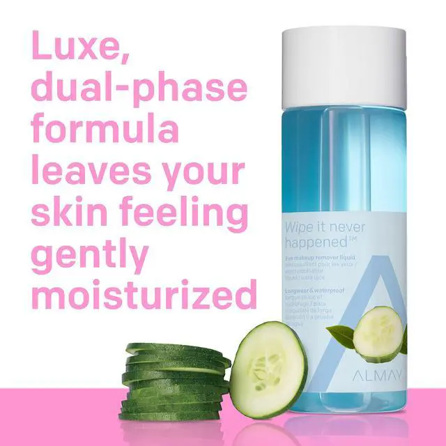 Alt view image 4 of 7 - Longwear & Waterproof Eye Makeup Remover Liquid, 4 fl oz | Eye makeup remover liquid for longwear and waterproof makeup. Cruelty free. Ophthalmologist tested. Hypoallergenic.