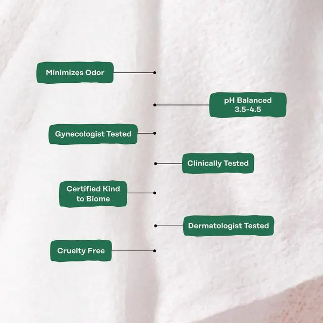 Alt view image 5 of 7 - - Feminine Wipes - Sensitive w/Cucumber Aloe | pH Balancing, Herbal Infused Plant-Based Feminine Care for Sensitive Skin - Feminine Hygiene Products for Women - 30ct
