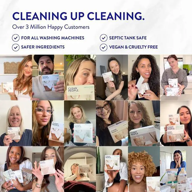 Alt view image 3 of 6 - Laundry Detergent Sheets - Laundry Soap - Ultra Concentrated, Recyclable Packaging, Stain Fighting - Sweet Petals & Vanilla, 32 Pack
