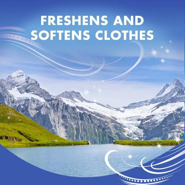 Alt view image 3 of 7 - ARM & HAMMER Fabric Softener Dryer Sheets, Mountain Rain, 144 Count | Softens Clothes, Reduces Static Cling, Essential Oil Infused, Fresh Mountain Rain Scent