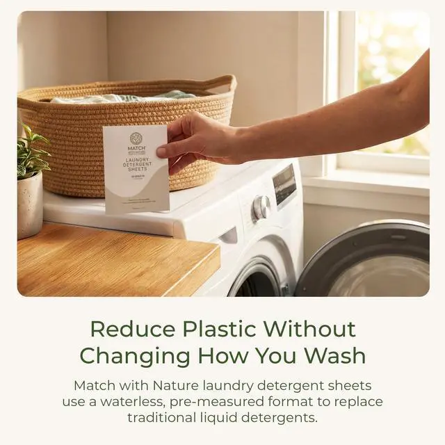 Alt view image 6 of 7 - Travel Laundry Detergent Sheets 10 Pre-Measured Loads, Dissolves Completely Plastic-Free, Biodegradable Formula Machine-Ready, Compact, TSA Carry-On Friendly Fragrance-Free