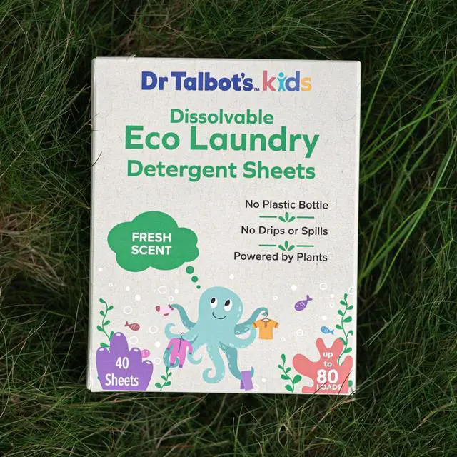 Alt view image 2 of 6 - Eco Laundry Detergent Sheets - 40 Sheets | Fresh Scent - Plant-Based and Biodegradable - Up to 80 Loads