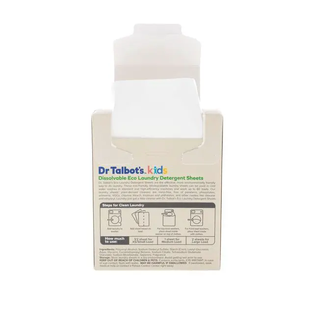 Alt view image 6 of 6 - Eco Laundry Detergent Sheets - 40 Sheets | Fresh Scent - Plant-Based and Biodegradable - Up to 80 Loads