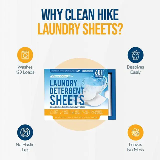 Alt view image 3 of 7 - Laundry Detergent Sheets Free & Clear, Fragrance Free, 120 Loads | Laundry detergent sheets, Free & clear, Fragrance free, Dye free, 120 loads, Liquidless, For all washing machines