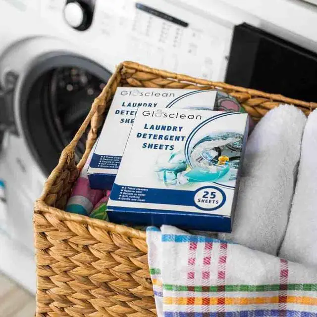 Alt view image 2 of 6 - Laundry Detergent Sheets - 50 Strips (25 Sheets) | Earth Friendly Fresh Scent Plastic Free Travel Laundry Soap