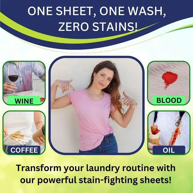 Alt view image 6 of 7 - Travel Laundry Sheets, Liquidless Washer Sheet, Eco Friendly Laundry Sheets Detergent, Hypoallergenic Non Toxic (FRESH SCENT-32 LOADS)