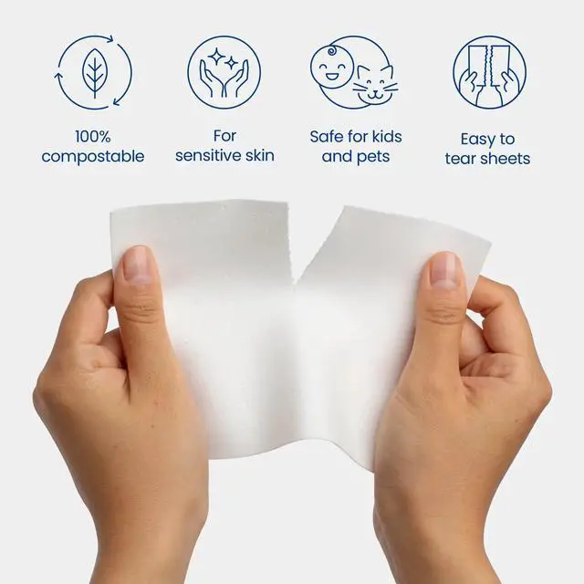 Alt view image 3 of 6 - Laundry Detergent Sheets - Fragrance Free - 30 Sheets - 60 Loads | No Plastic Jug - Liquidless Technology - Eco-Friendly