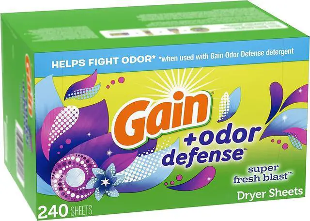 Alt view image 2 of 7 - Dryer Sheets Plus Odor Defense, Super Fresh Blast Scent, 240 Count, Helps fight static and odor, laundry sheets