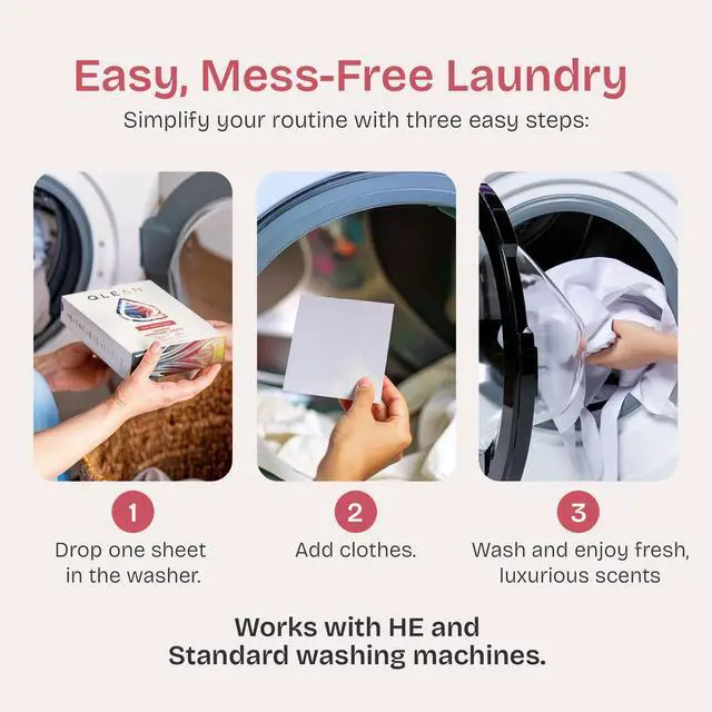 Alt view image 2 of 7 - Laundry Detergent Sheets Sweet Summer (10 Loads) Travel Pack Plant-Based Biodegradable Laundry Strips, TSA-Friendly, Hypoallergenic, HE Compatible Eco Detergent Sheets