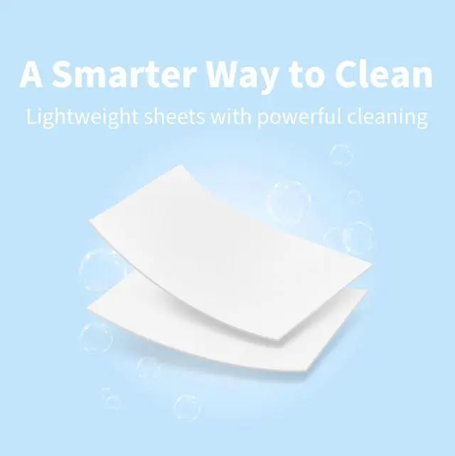Alt view image 4 of 7 - Laundry Detergent Sheet for Travel with Liquid Enzymes (Fresh) | Biodegradable Product for All Machine Types, Not Tested on Animals Cruelty Free for Sensitive Skin with Liquid Enzymes