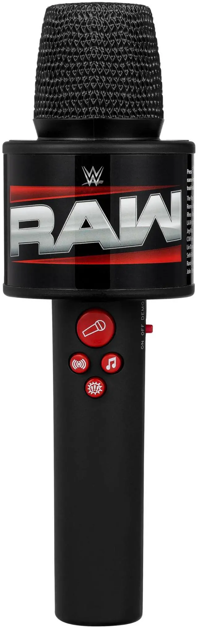 Main image of Smack Talk Microphone Toy with Built-in Music and Sound Effects, for Fans of WWE Toys