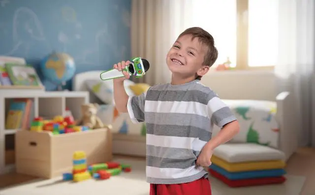 Alt view image 4 of 7 - Toy Story 5 Voice Changer Microphone for Kids and Fans of Toy Story Toys