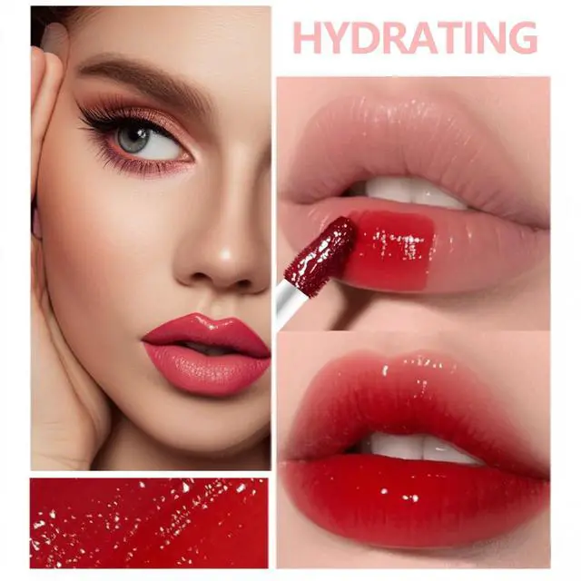 Alt view image 2 of 7 - Lip Stain, Lip Stain Long Lasting Waterproof, Makeup, Cute Stuff,Maquillaje | Lip Tint, Liquid Lipstick, Lip Gloss for Women, Lip Gloss Set, Makeup Set, Mini Makeup, Teen Girl Stuff, High Pigment