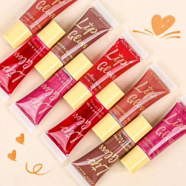 Alt view image 2 of 7 - 24 Pack Lip Gloss Set, Color Lip Oil for Dry Cracked Lips Moisturizing Hydrating Nourishing with Vitamin E