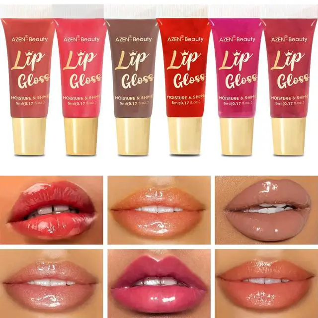 Alt view image 4 of 7 - 24 Pack Lip Gloss Set, Color Lip Oil for Dry Cracked Lips Moisturizing Hydrating Nourishing with Vitamin E