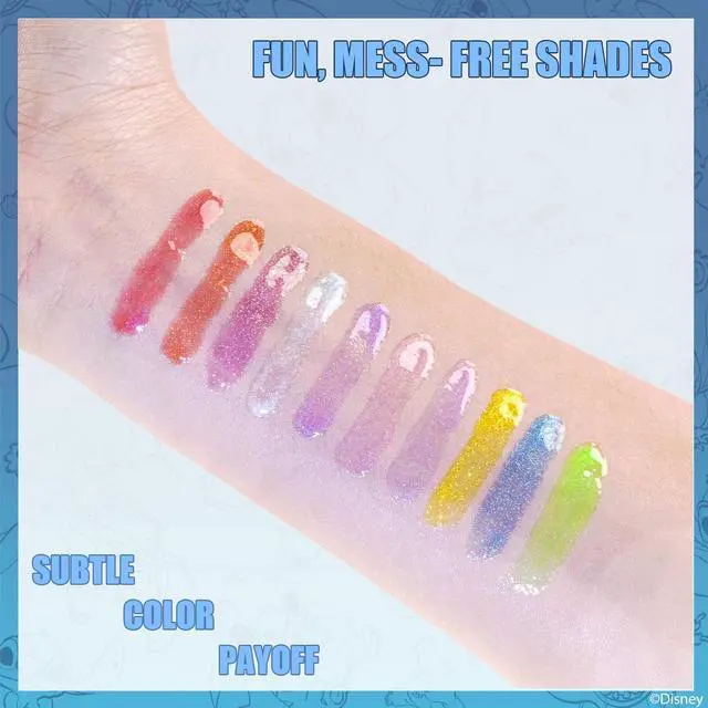 Alt view image 3 of 7 - Stitch Lip Gloss Set, 10-Piece Plant-Based, Ages 3+