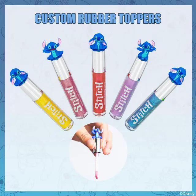 Alt view image 4 of 7 - Stitch Lip Gloss Set, 10-Piece Plant-Based, Ages 3+