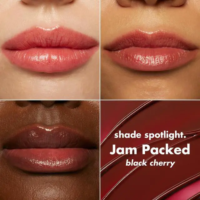 Alt view image 3 of 7 - Lip Oil Stick, Jam Packed | Tinted, Non-Sticky & Hydrating For A Soft-Shine Finish, Vegan & Cruelty-Free