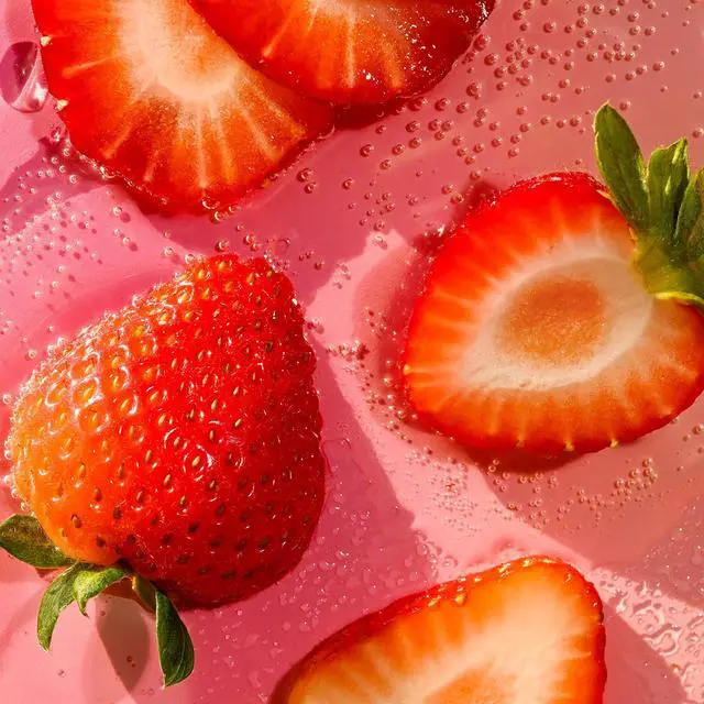 Alt view image 2 of 7 - 100% Natural & Organic Lip Balm- Strawberry Sorbet, 0.14 oz, 2-Pack