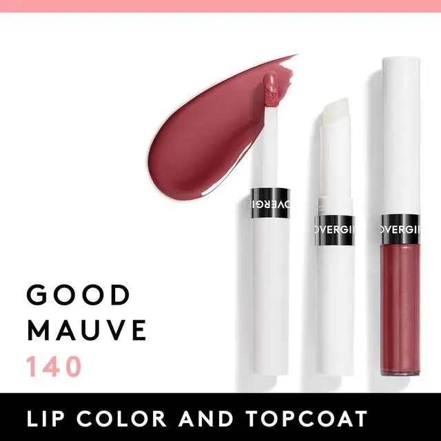 Alt view image 7 of 7 - Outlast All-Day Lip Color with Moisturizing Topcoat, New Neutrals Shade Collection, Good Mauve, Pack of 1