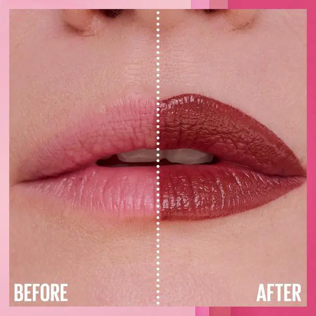 Alt view image 5 of 7 - Serum Lipstick, Hydrating Lip Makeup with 8HRs of Lip Plumping Moisture with Hyaluronic Acid + Oil Blend, Wild Card (Midtone Red Matte)