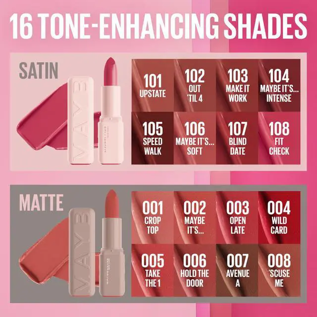 Alt view image 7 of 7 - Serum Lipstick, Hydrating Lip Makeup with 8HRs of Lip Plumping Moisture with Hyaluronic Acid + Oil Blend, Wild Card (Midtone Red Matte)