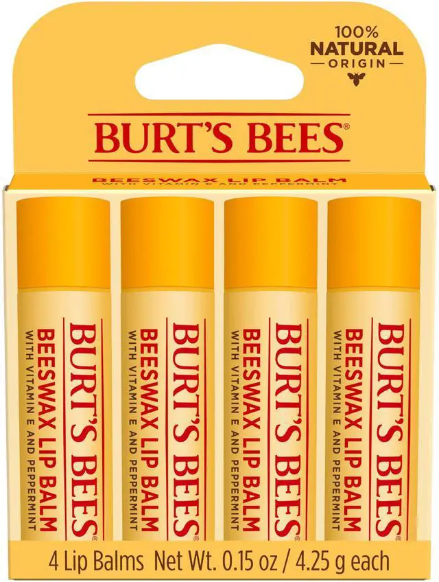 Main image of 100% Natural Moisturizing Lip Balm (Original Beeswax)