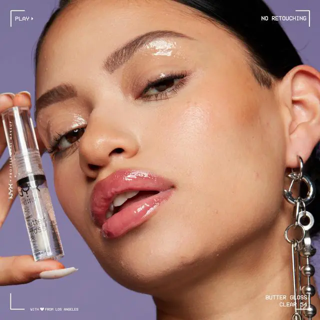 Alt view image 4 of 7 - Butter Gloss, Non-Sticky Lip Gloss - Sugar Glass ,Clear