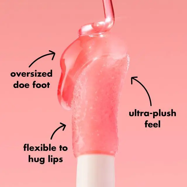 Alt view image 6 of 7 - Lip Oil, Pink Quartz | Nourishing Tinted Lip Oil For A High-shine Finish, Infused With Jojoba Oil, Vegan & Cruelty-free