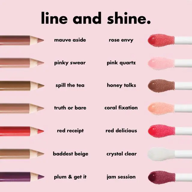 Alt view image 7 of 7 - Lip Oil, Pink Quartz | Nourishing Tinted Lip Oil For A High-shine Finish, Infused With Jojoba Oil, Vegan & Cruelty-free