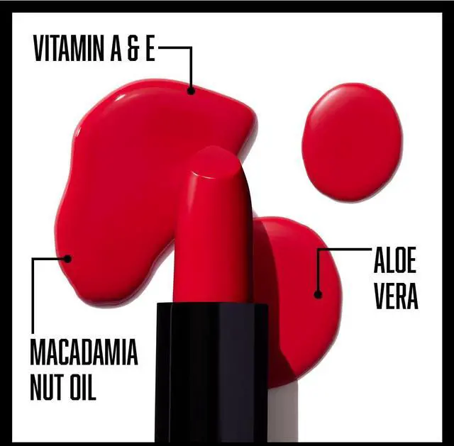 Alt view image 2 of 7 - Silk Finish Lipstick, Hydrating Rich Buildable Lip Color, Formulated with Vitamins A,Hydration, Cruelty-Free & Vegan - Dark Pink Frost