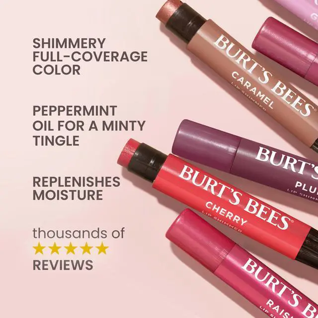 Alt view image 3 of 7 - Lip Shimmer Nude Collection, Tinted Lip Balm, 0.09 oz., 3 Tubes | Moisturizing for All Day Hydration, Natural Glowy Pigmented Finish, Buildable Color, 3 Warm Shades