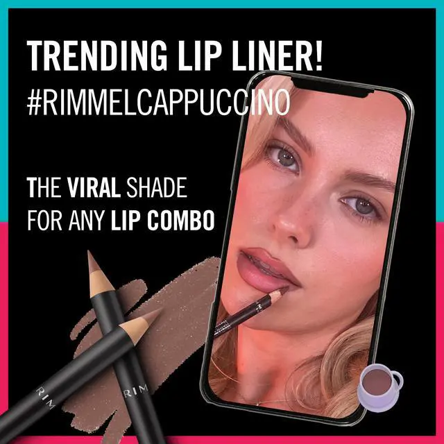 Alt view image 6 of 7 - Lasting Finish Soft Lip Liner Pencil - Vibrant, Blendable Formula to Lock Lipstick in Place for 8 Hours - 705 Cappuccino, .04oz