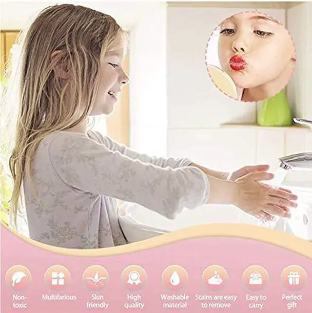 Alt view image 3 of 7 - 7pc Fruity Flavored Lip Gloss Set - Assorted Fruit Flavor-Great Gift | Non-Toxic Kids Makeup. Fun Shiny Lip Gloss Collection for Kids, Teens & Girls - Sweet & Glossy Lip Care