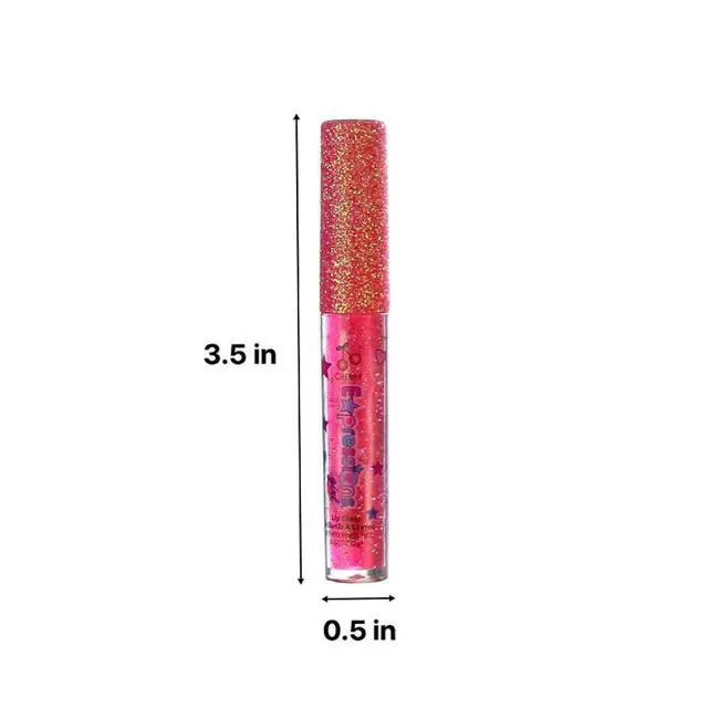 Alt view image 7 of 7 - 7pc Fruity Flavored Lip Gloss Set - Assorted Fruit Flavor-Great Gift | Non-Toxic Kids Makeup. Fun Shiny Lip Gloss Collection for Kids, Teens & Girls - Sweet & Glossy Lip Care