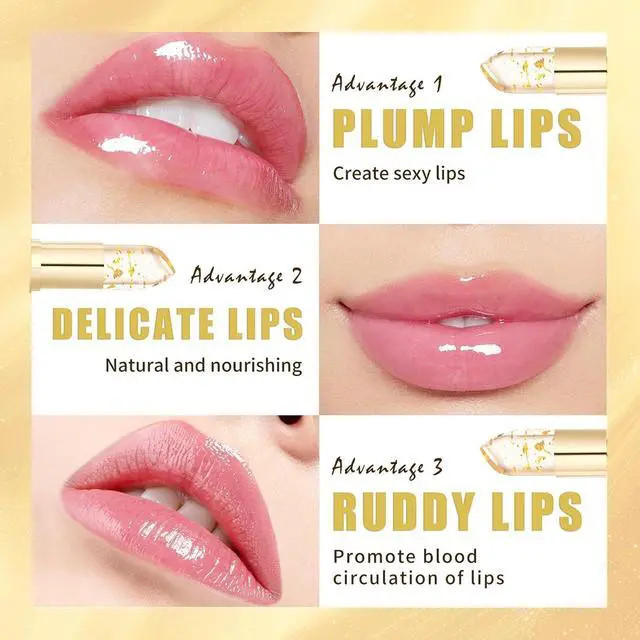 Alt view image 4 of 7 - Color Changing Lipstick, PH Lipstick Color Changing for Women | Transferproof PH Adjusting Lip stick, Long Lasting Hydration Without Stripping Clear Lip Gloss, Mothers Day Gifts (01)