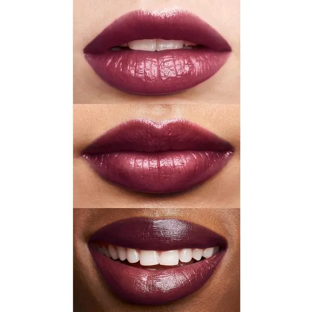Alt view image 4 of 7 - Lipstick, Hydrating Lipstick For Sheer Color With A Shiny Finish, Infused With Vitamin E, Vegan & Cruelty-free, Black Cherry