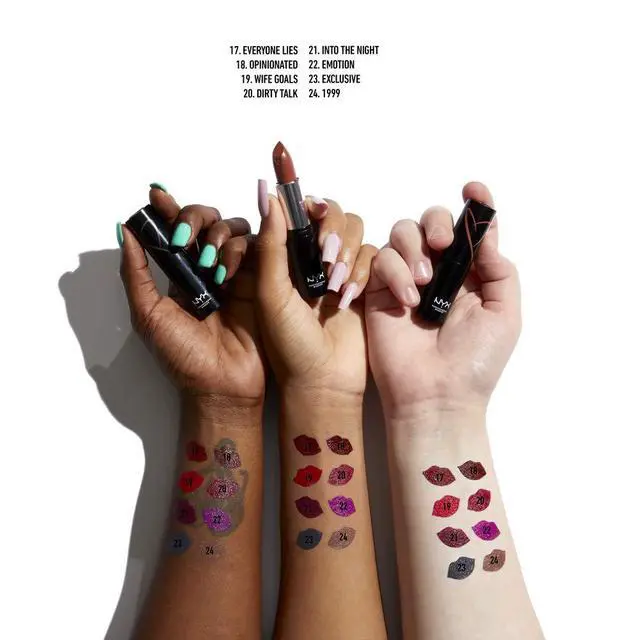 Alt view image 6 of 6 - Shout Loud Satin Lipstick, (Blue Grey)