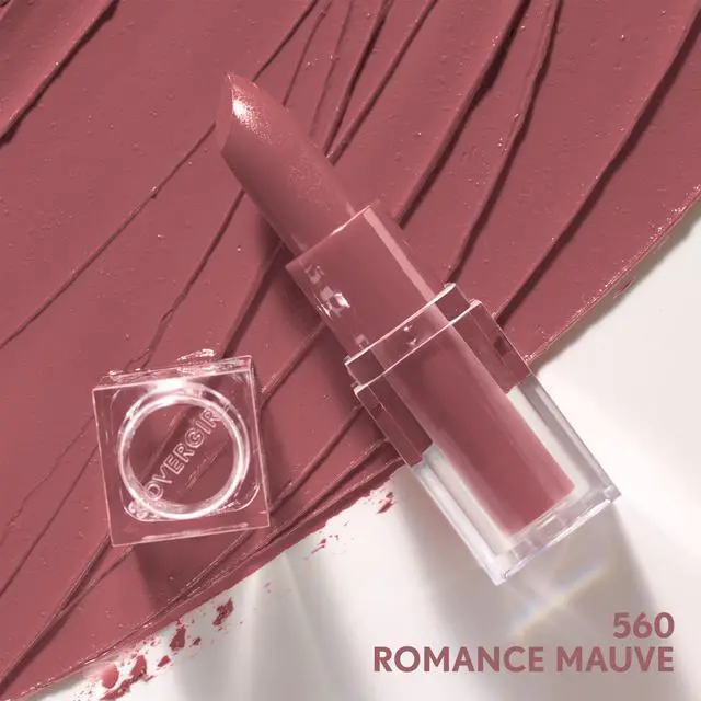 Alt view image 2 of 7 - Clean Lip Color, Romance Mauve, Satin Finish, Squalane, Avocado & Aloe, Carmine-Free, Non-Drying, 0.12oz