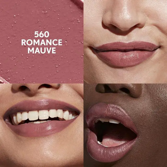 Alt view image 3 of 7 - Clean Lip Color, Romance Mauve, Satin Finish, Squalane, Avocado & Aloe, Carmine-Free, Non-Drying, 0.12oz