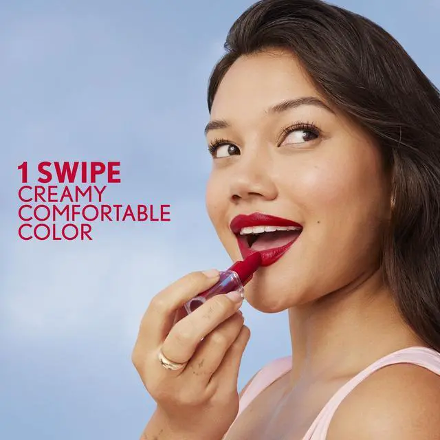 Alt view image 4 of 7 - Clean Lip Color, Romance Mauve, Satin Finish, Squalane, Avocado & Aloe, Carmine-Free, Non-Drying, 0.12oz